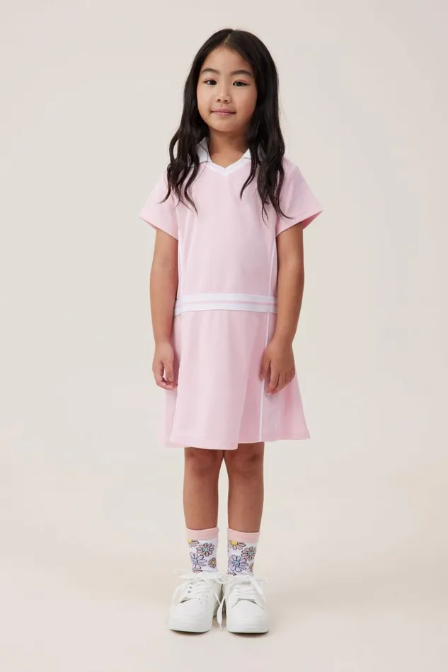 Girls Dresses Cotton On Matilda Tennis Dress Blush Pink