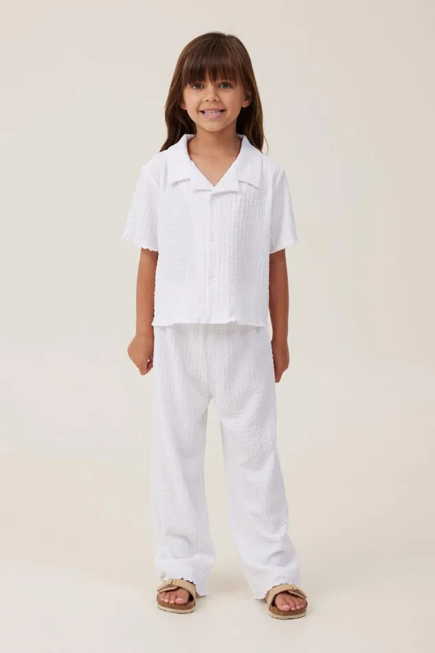 Girls Leggings Pants and Jeans Cotton On Hallie Pant White Girls Leggings Pants and Jeans Cotton On Hallie Pant White
