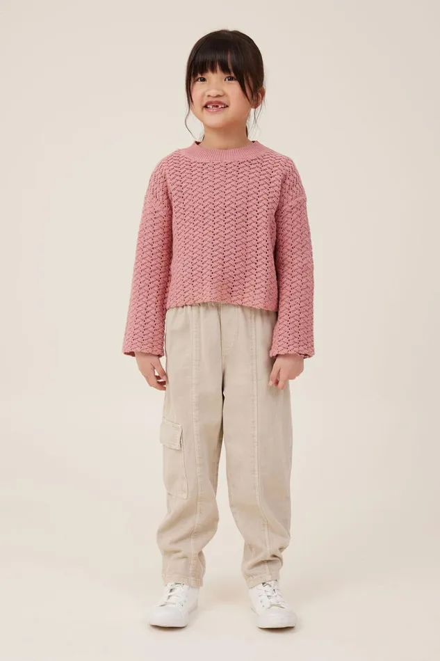 Girls Leggings Pants and Jeans Cotton On Katie Cargo Pant Rainy Day Girls Leggings Pants and Jeans Cotton On Katie Cargo Pant Rainy Day