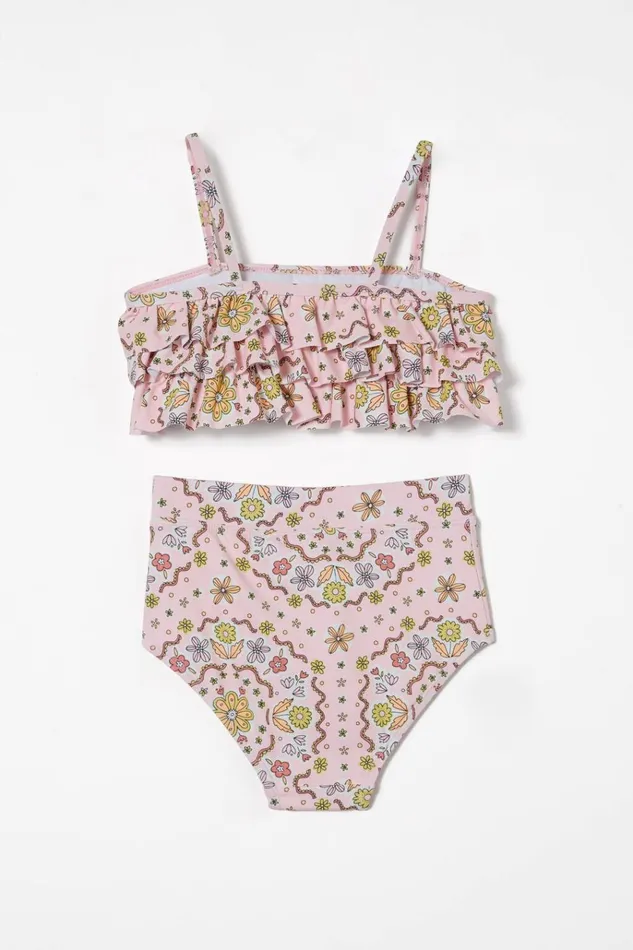 Girls Swimwear Cotton On Alexia Bikini Blush Pinkmandy Floral Girls Swimwear Cotton On Alexia Bikini Blush Pinkmandy Floral