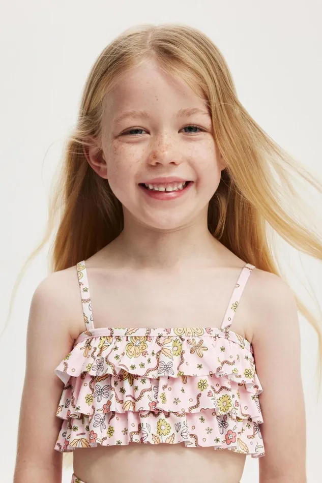 Girls Swimwear Cotton On Alexia Bikini Blush Pinkmandy Floral Girls Swimwear Cotton On Alexia Bikini Blush Pinkmandy Floral