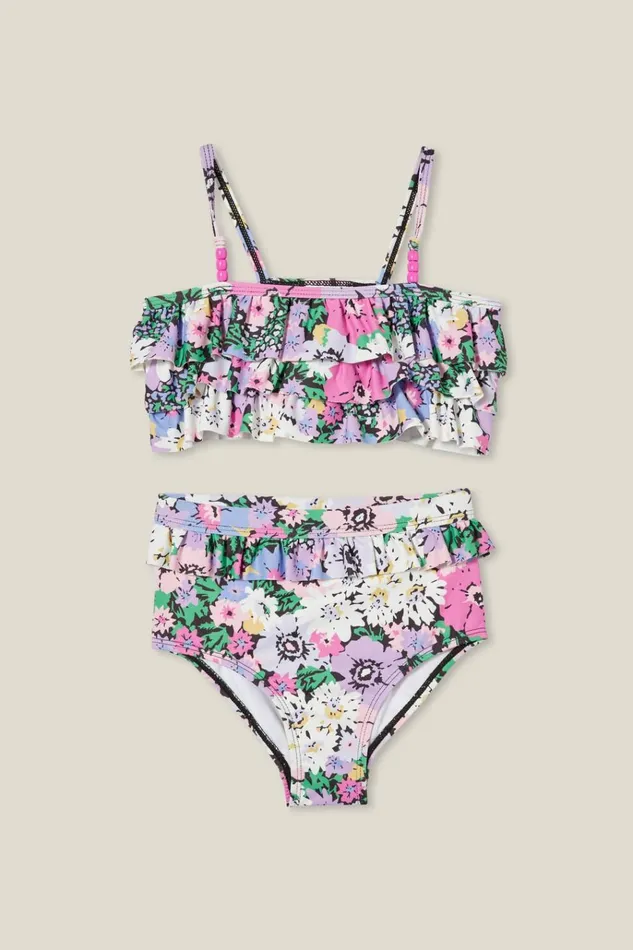 Girls Swimwear Cotton On Alexia Bikini Phantomflower Garden