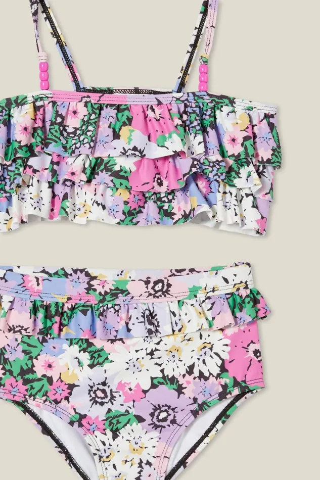 Girls Swimwear Cotton On Alexia Bikini Phantomflower Garden Girls Swimwear Cotton On Alexia Bikini Phantomflower Garden