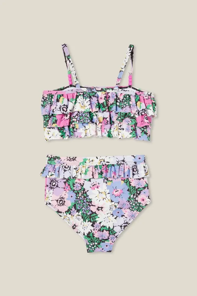 Girls Swimwear Cotton On Alexia Bikini Phantomflower Garden Girls Swimwear Cotton On Alexia Bikini Phantomflower Garden