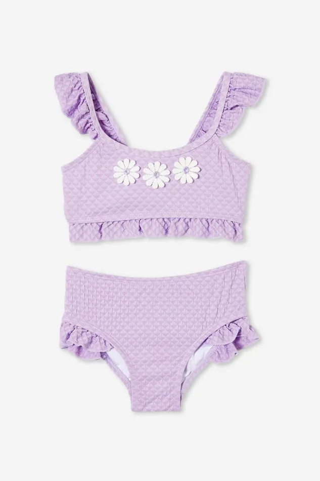 Girls Swimwear Cotton On Emily Bikini Lilac Drop
