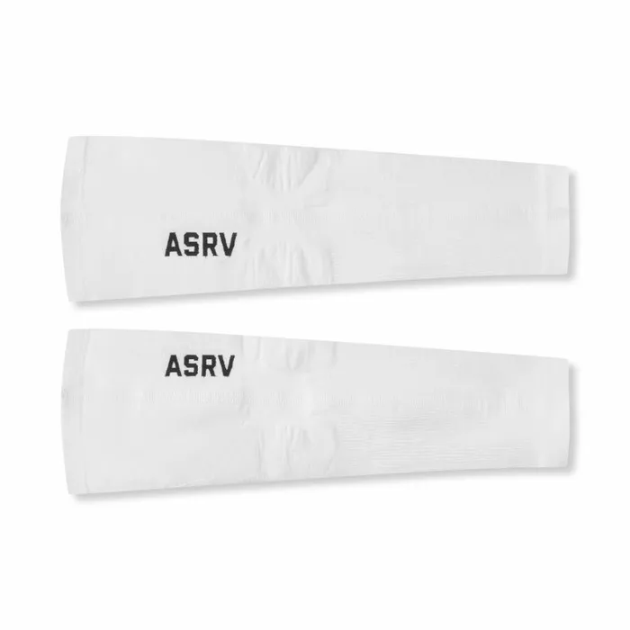 Gloves and Sleeves Men ASRV BodyMapped Arm Sleeve White