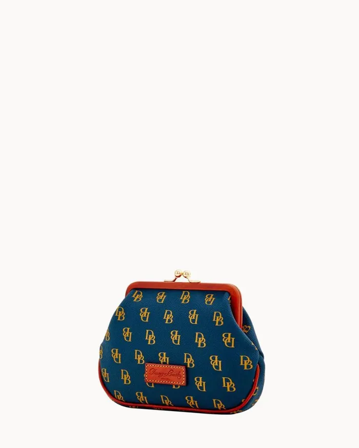 Gretta Large Frame Purse Navy Women Dooney and Bourke Wallets Gretta Large Frame Purse Navy Women Dooney and Bourke Wallets