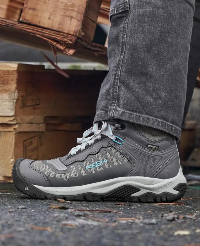Grey Work Boots 8211 Reno Mid KBF WP Women KEEN Boots Grey Work Boots 8211 Reno Mid KBF WP Women KEEN Boots
