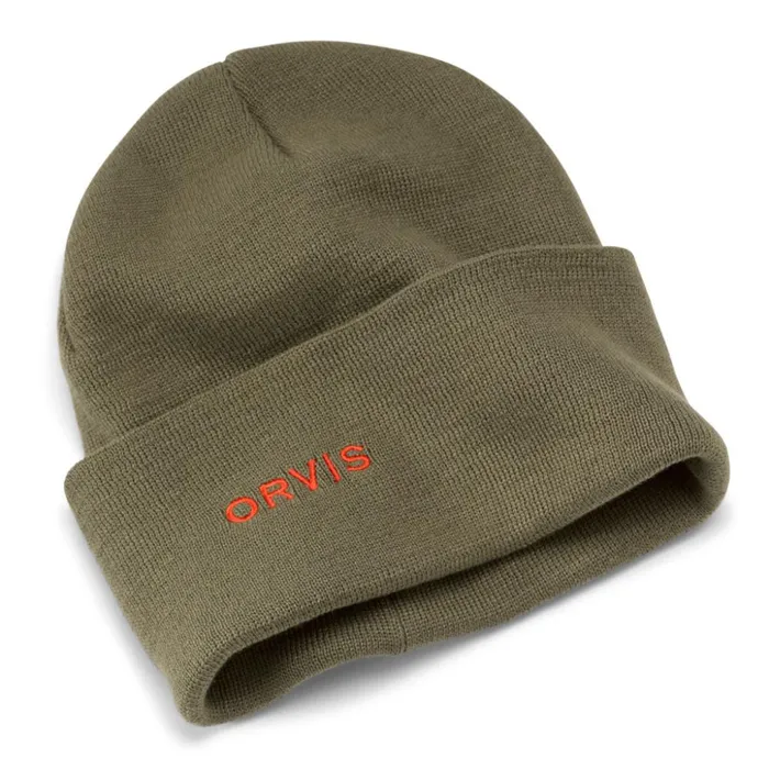 Hats Men Orvis Orvis Embroidered Beanie Olive