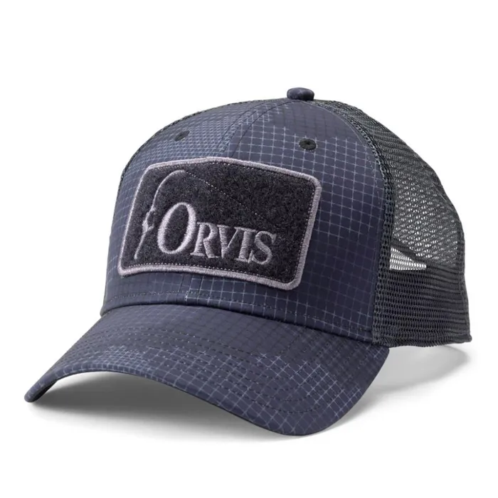 Hats MenWomen Orvis Shadow Camo Bent Rod Trucker Shadow