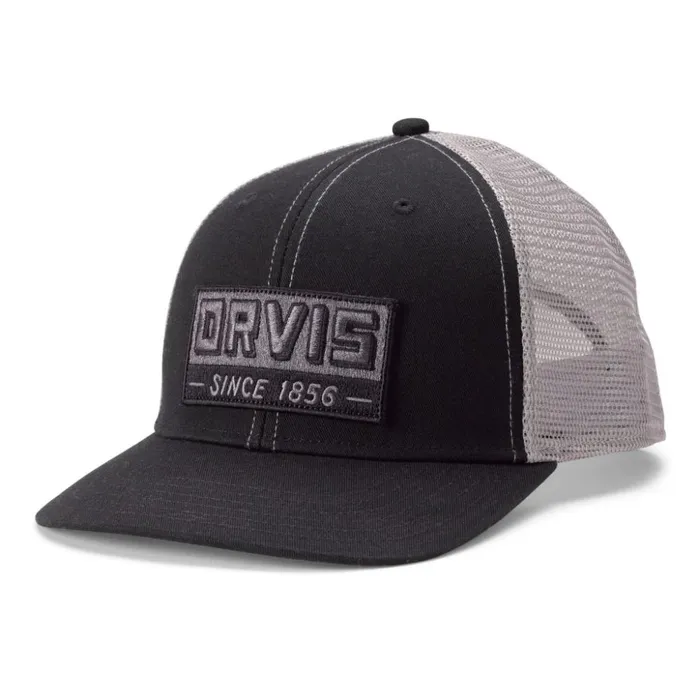 Hats MenWomen Orvis Sheridan Trucker Hat Blackwhite
