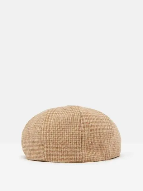 Hats Women Joules BrownCream Baker Boy Hat