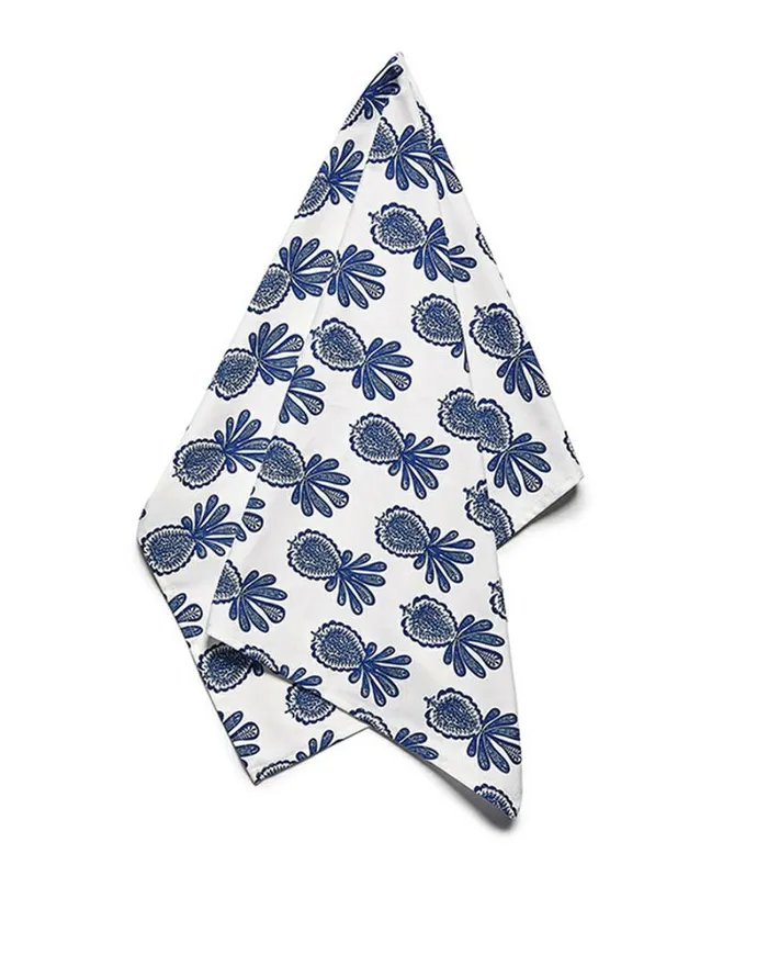 Homeware Kitchen Accessories La Double J Dishtowel 5021570 Pineapple Blu