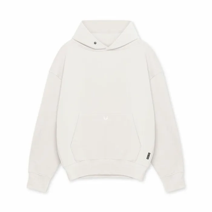 Hoodies and Sweatshirts Men ASRV TechTerry Hoodie Bone