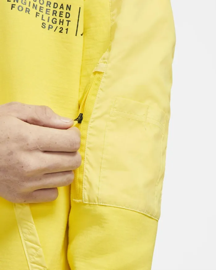 Hoodies And Sweatshirts Men Nike Jordan 23 Engineered Opti Yellowblack