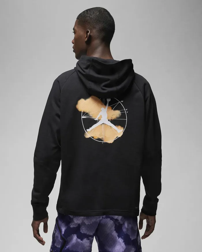 Hoodies And Sweatshirts Men Nike Jordan DriFIT Sport Blackwhite