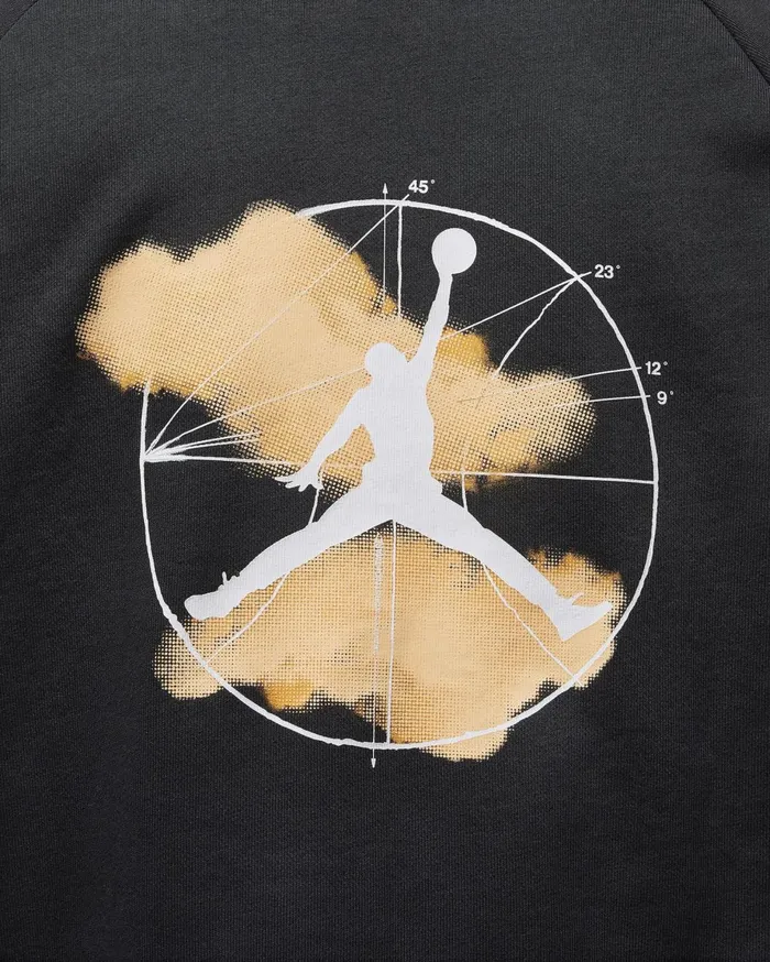Hoodies And Sweatshirts Men Nike Jordan DriFIT Sport Blackwhite