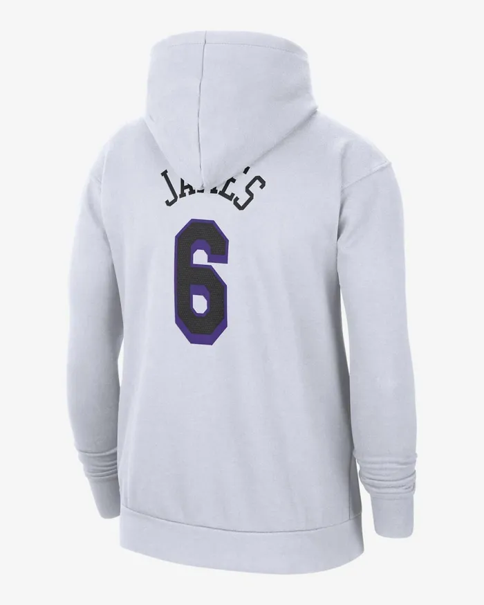 Hoodies And Sweatshirts Men Nike Los Angeles Lakers City Edition White