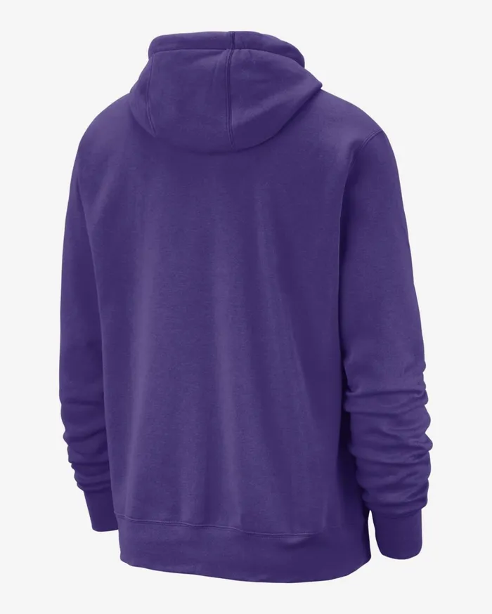 Hoodies And Sweatshirts Men Nike Los Angeles Lakers Club Field Purple