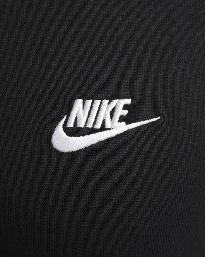 Hoodies And Sweatshirts Men Nike Sportswear Club Blackwhite