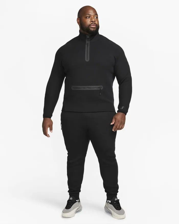 Hoodies And Sweatshirts Men Nike Sportswear Tech Fleece Blackblack