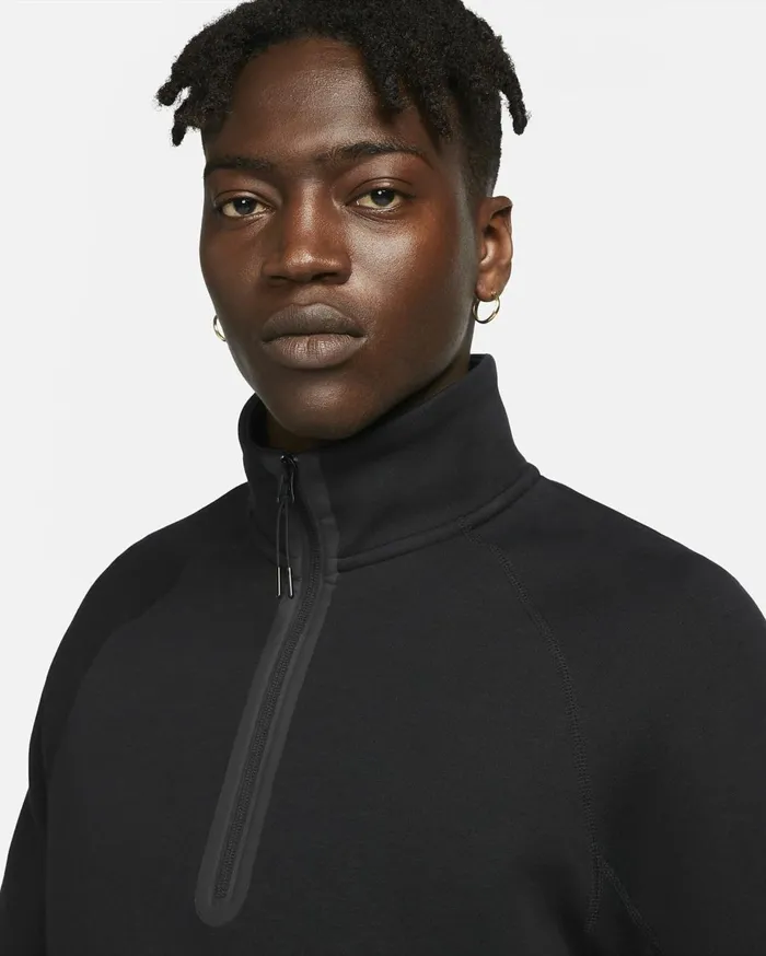 Hoodies And Sweatshirts Men Nike Sportswear Tech Fleece Blackblack
