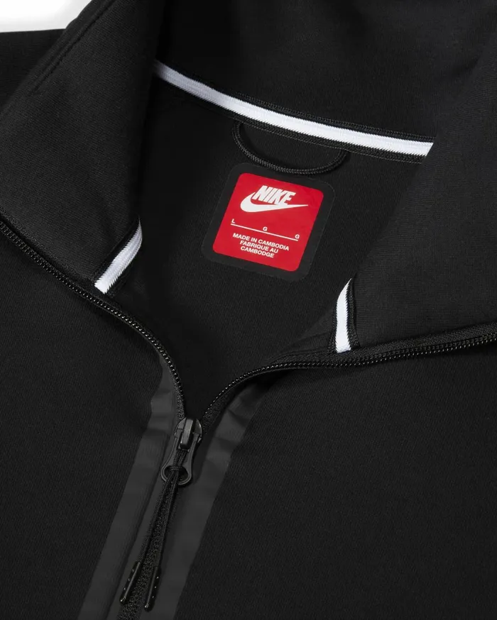 Hoodies And Sweatshirts Men Nike Sportswear Tech Fleece Blackblack