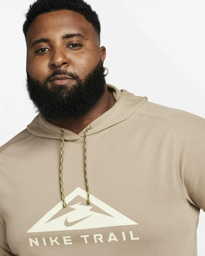 Hoodies And Sweatshirts Men Nike Trail Magic Hour Khakivivid Sulphurcoconut Milk