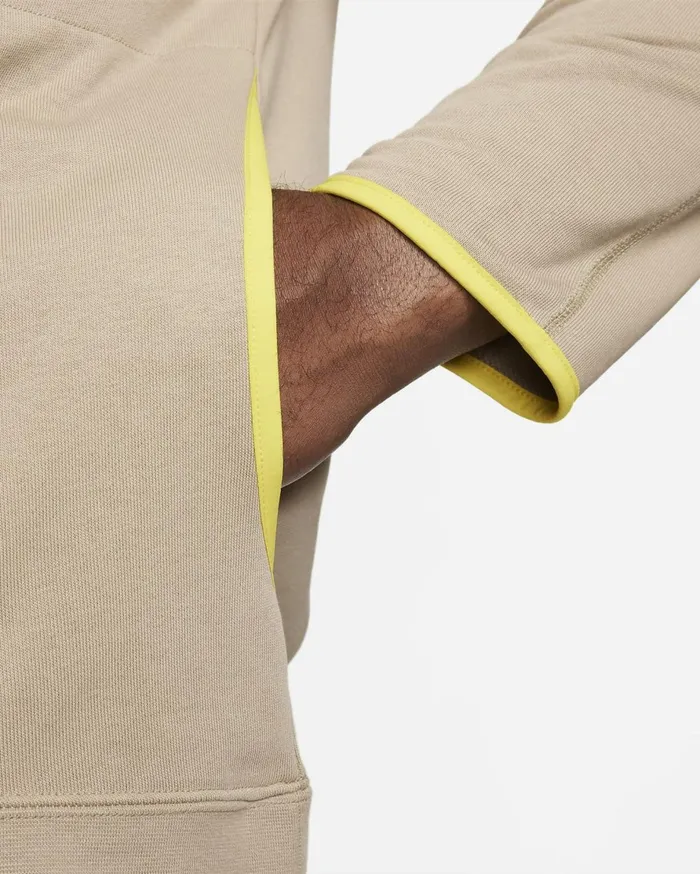 Hoodies And Sweatshirts Men Nike Trail Magic Hour Khakivivid Sulphurcoconut Milk