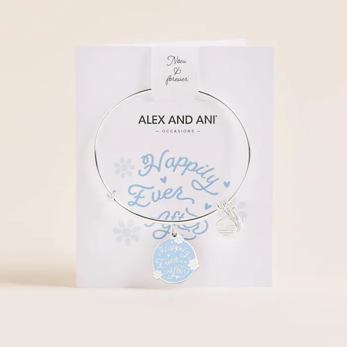 Iconic Women Alex And Ani Happily Ever After039 Charm Bangle Silver