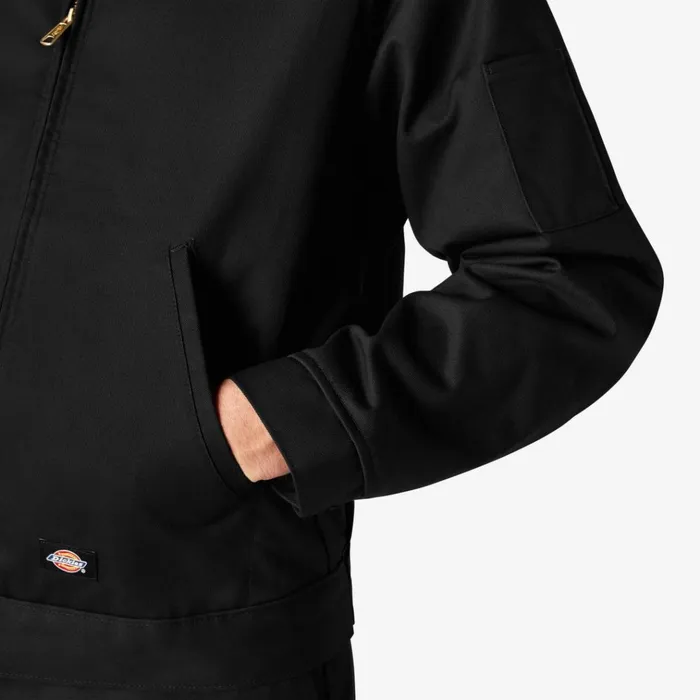 Insulated Eisenhower Jacket Black Black bk Men Dickies Coats and Jackets Insulated Eisenhower Jacket Black Black bk Men Dickies Coats and Jackets