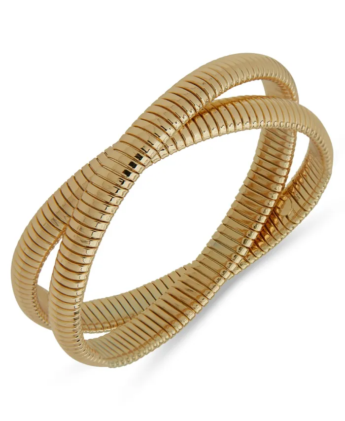 INTERLOCK BANGLE Gold Women Nine West