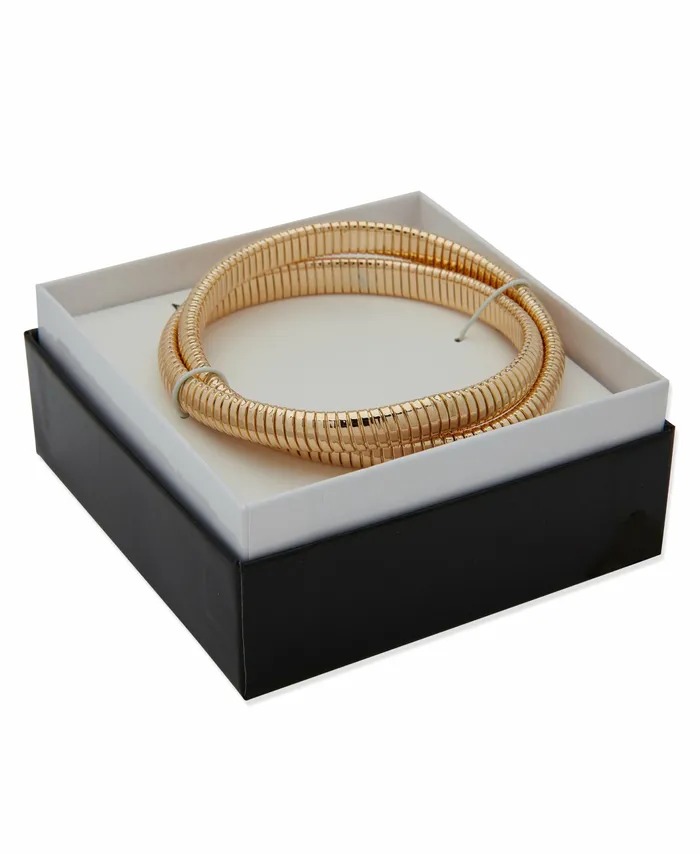 INTERLOCK BANGLE Gold Women Nine West