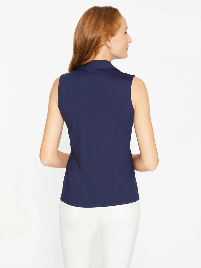JMclaughlin Aida Sleeveless Top Winter Navy Women Shirts and Tops JMclaughlin Aida Sleeveless Top Winter Navy Women Shirts and Tops