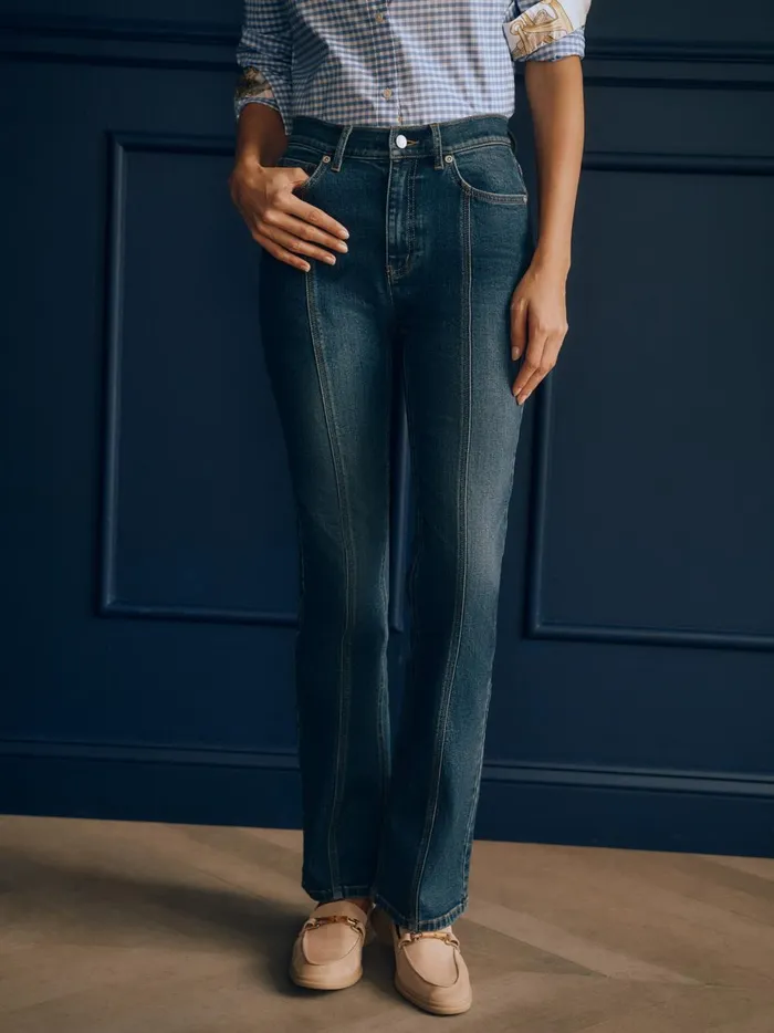 JMclaughlin Clearwater Jeans Dark Blue Women Pants