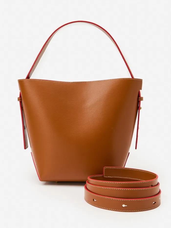 JMclaughlin Crawford Leather Bucket Bag Vachetta Women Handbags JMclaughlin Crawford Leather Bucket Bag Vachetta Women Handbags