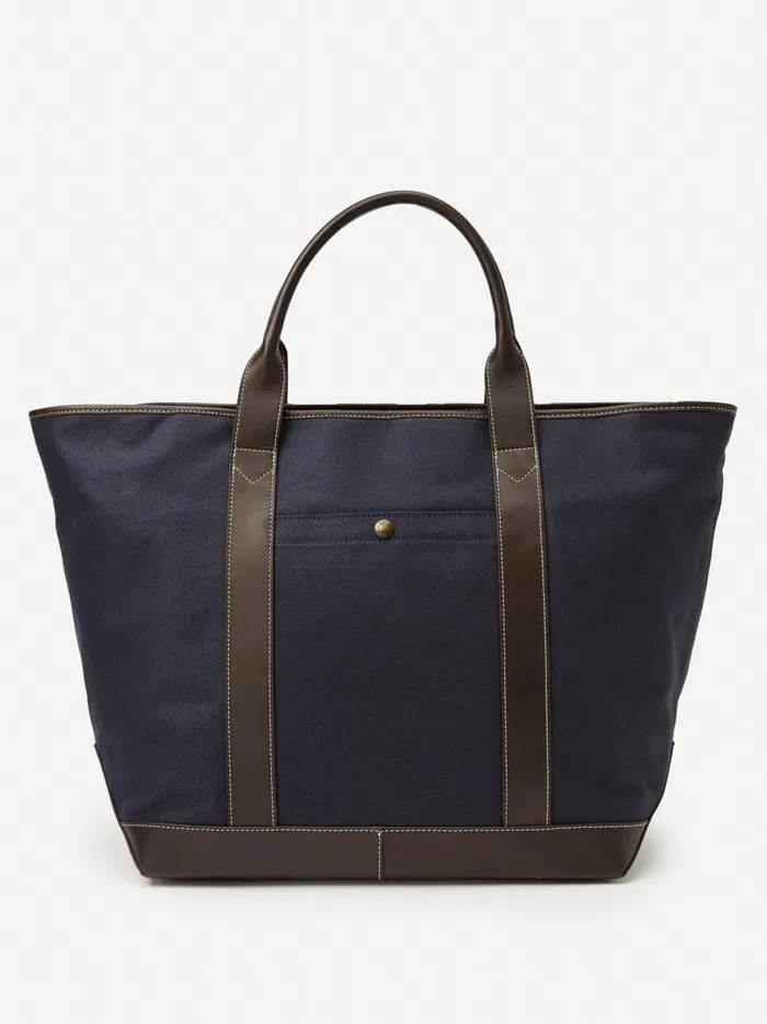 JMclaughlin Everyday Tote Bag Navy Men Luggage and Travel