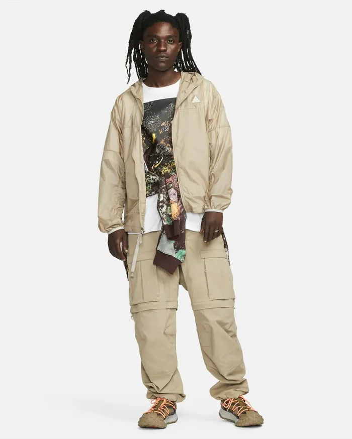 Jackets Men Nike ACG 034Cinder Cone034 Khakisummit White