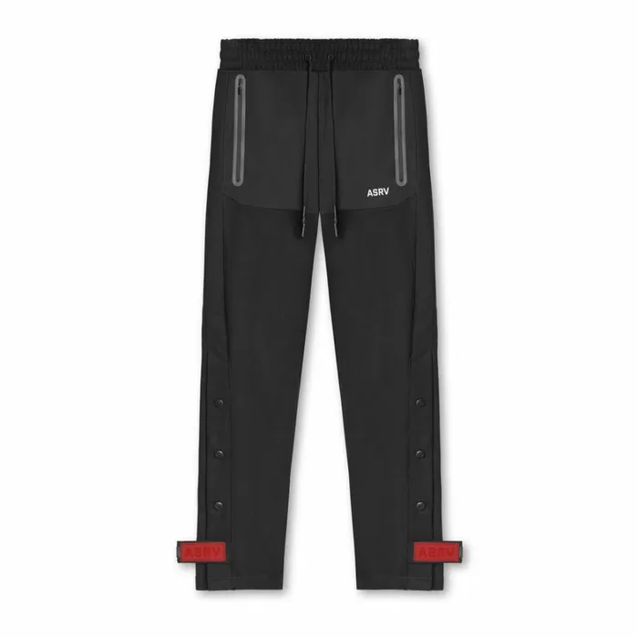 Joggers and Pants Men ASRV French Terry Technical Snap Jogger Black