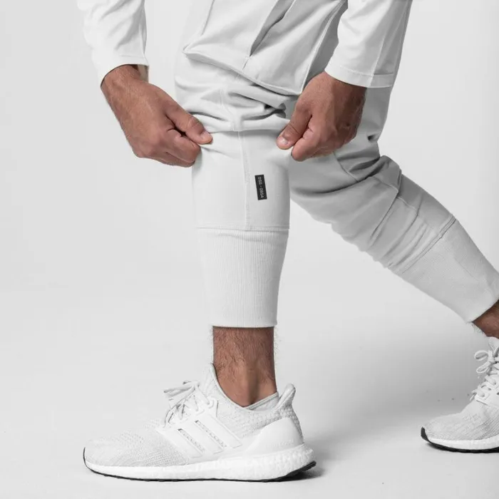 Joggers and Pants Men ASRV TechTerry Cargo High Rib Jogger White