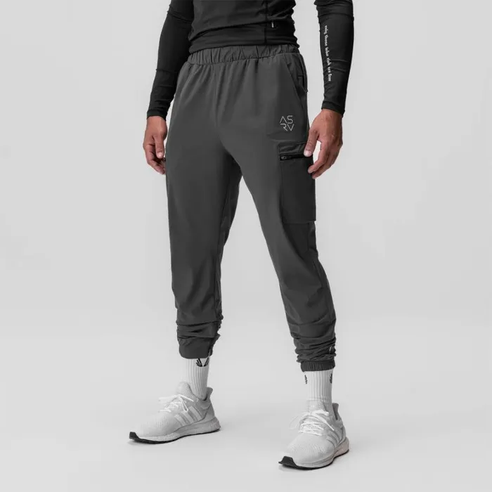 Joggers and Pants Men ASRV TetraLite Standard Zip Jogger Space Grey 034cyber034