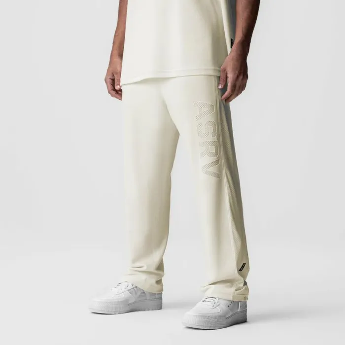 Joggers and Pants Men ASRV Waffle Knit Relaxed Sweatpant Cream
