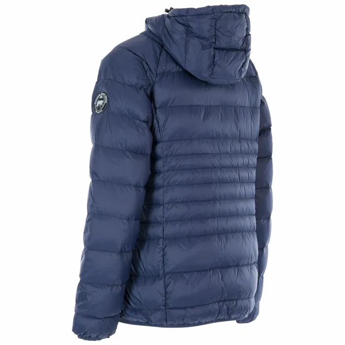Julieta Hooded Down Jacket Navy Women Trespass Puffer Jackets