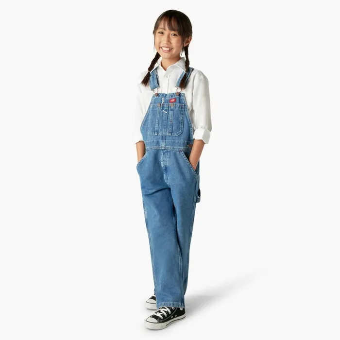 Kids039 Denim Overalls 420 Stonewashed Indigo Blue Stonewashed Indigo Blue snb Kids Dickies Overalls Kids039 Denim Overalls 420 Stonewashed Indigo Blue Stonewashed Indigo Blue snb Kids Dickies Overalls