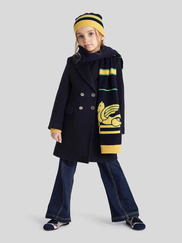 Kids Etro Topwear Jumper For Children Navy Blue
