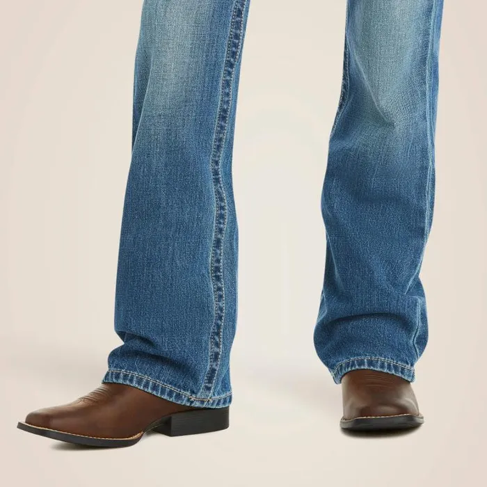 Kids Jeans Ariat B4 Relaxed Boundary Boot Cut Jean Dakota