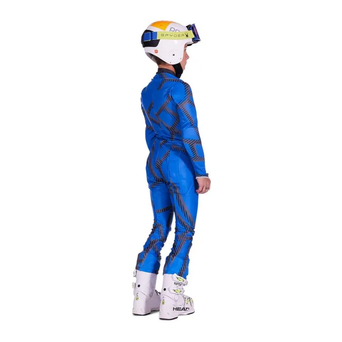 Kids Performance Gs Electric Blue Spyder Racesuits