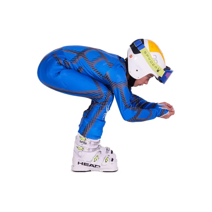Kids Performance Gs Electric Blue Spyder Racesuits