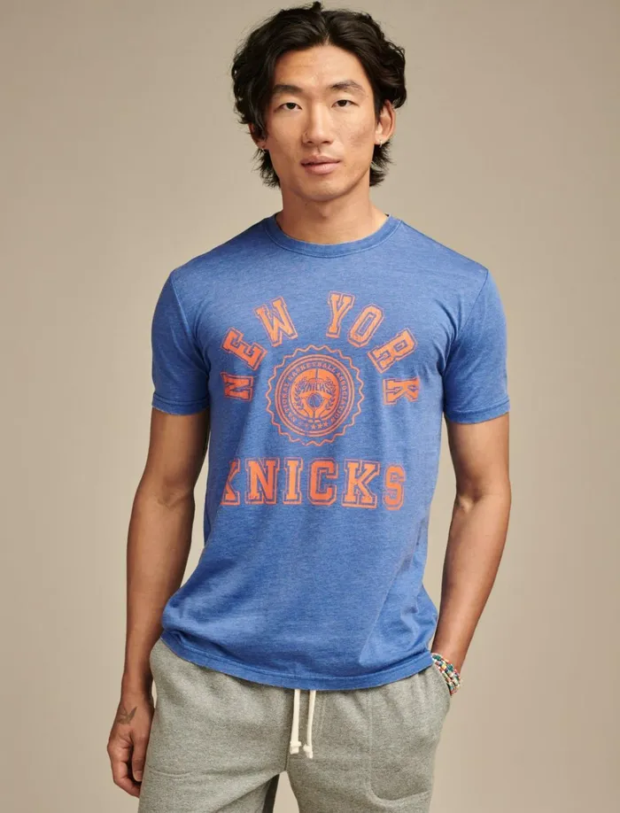 Knicks Graphic Tee Royal Men Lucky Brand Graphic Tees