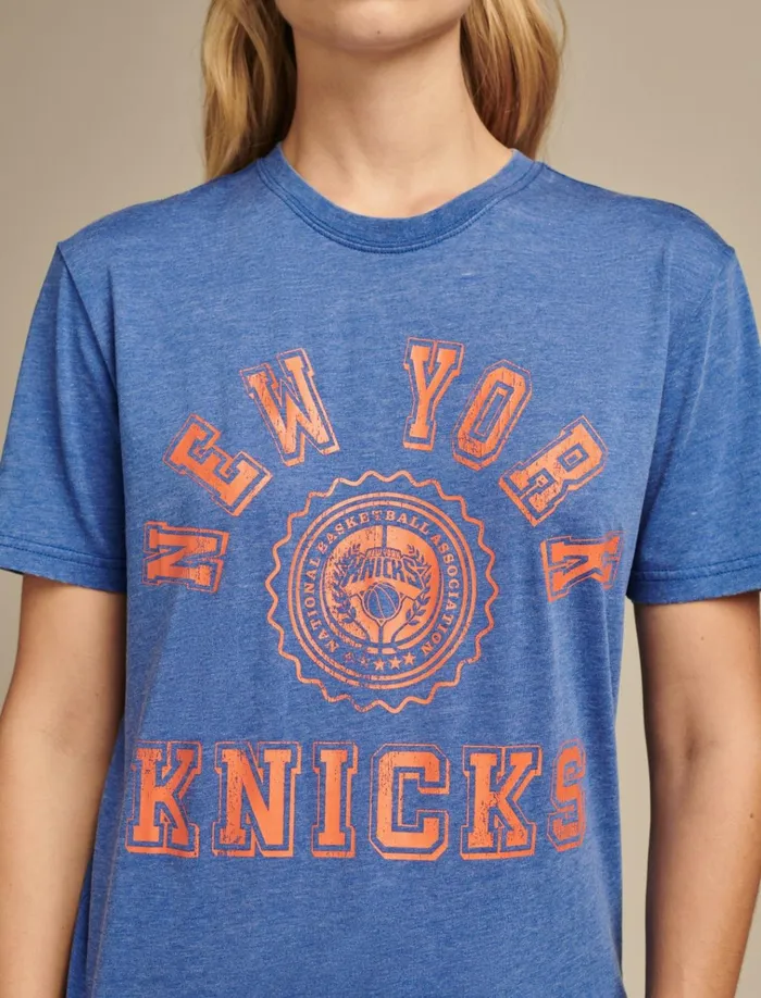 Knicks Graphic Tee Royal Women Lucky Brand Graphic Tees